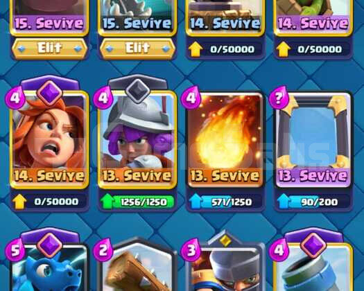 Clash royale  7565 kupa hesap