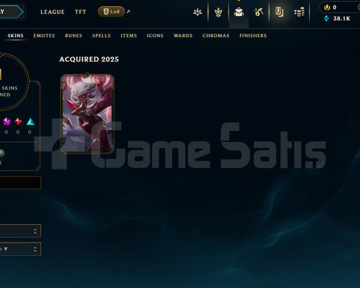 EUW Unranked | 1 Kostüm - 38K Mö | Dereceli Hazır