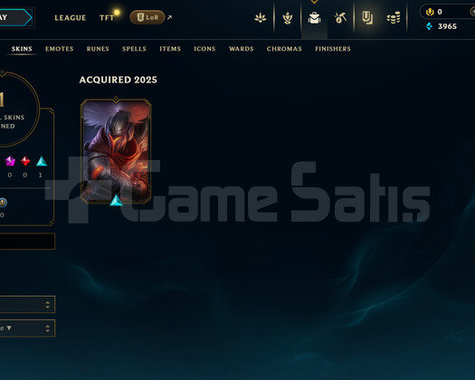 EUW Unranked | 1 Kostüm - 41 Hero | LoL Hesap