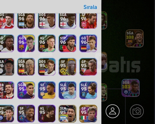 KG3210 2 BOMBACI 105 NEYMAR 106 CANTONA