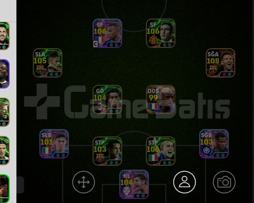 KG3210 2 BOMBACI 105 NEYMAR 106 CANTONA