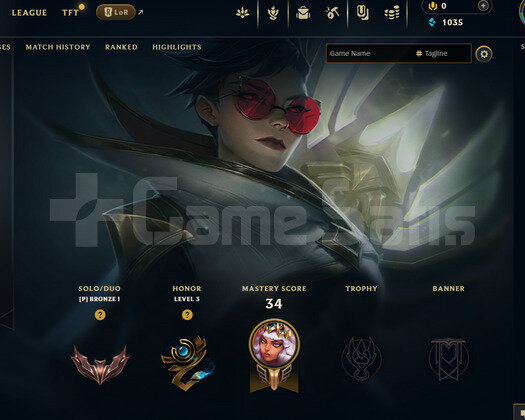 EUW Bronz 1 | 7 Kostüm - 43 Hero | LoL Hesap