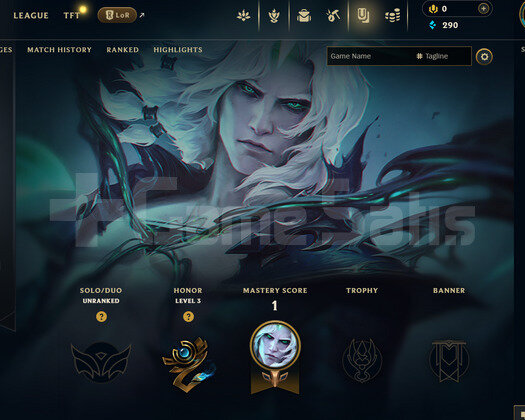 EUW Unranked | 20 Hero - 3 İade Hakkı | LoL Hesap