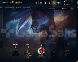 EUW Unranked | 4 Kostüm - 35K Mö | Dereceli Hazır