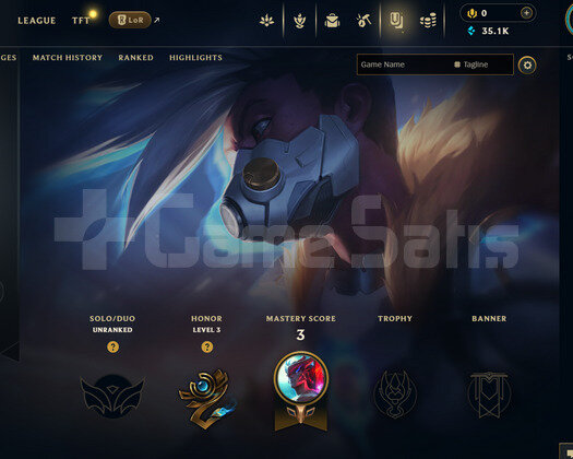 EUW Unranked | 4 Kostüm - 35K Mö | Dereceli Hazır