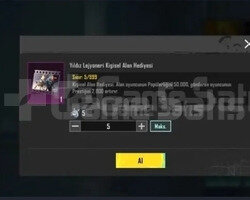 50k pop ucuz ilk gelen alır  3 adet var