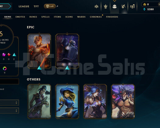 TR Unranked | 6 Kostüm - 30 Hero | Dereceli Hazır