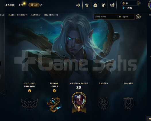 TR Unranked | 4 Kostüm - 22 Hero | LoL Hesap