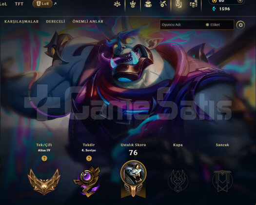 DERECELİ HAZIR / KALİTELİ KOSTÜMLER / GOLD 4