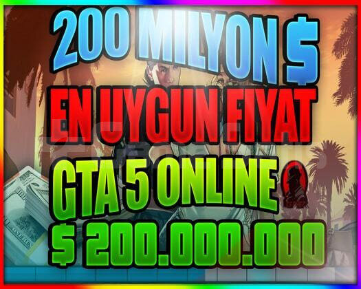 PS5-PS4 GTA ONLİNE 200.000.000