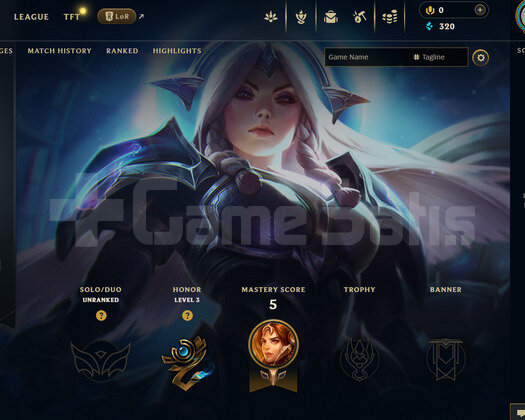 EUW Unranked | 3 Kostüm - 36 Hero | LoL Hesap