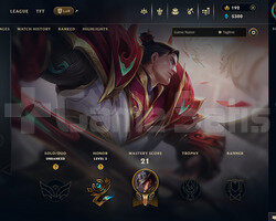 EUW Unranked | 5 Kostüm - 28 Hero | Dereceli Hazır
