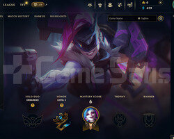 EUW Unranked | 1 Kostüm - 20 Hero | LoL Hesap