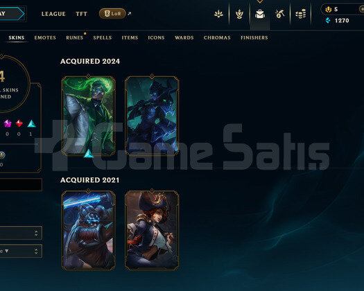 EUW Unranked | 4 Kostüm - 46 Hero | Dereceli Hazır