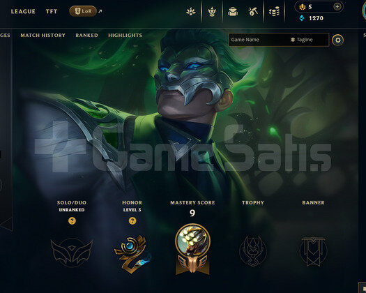 EUW Unranked | 4 Kostüm - 46 Hero | Dereceli Hazır