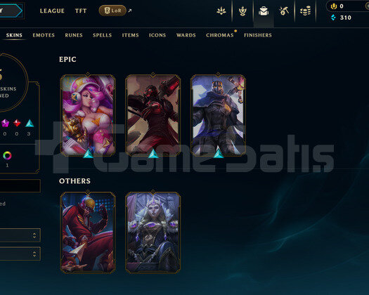 EUW Unranked | 5 Kostüm - 43 Hero | Dereceli Hazır