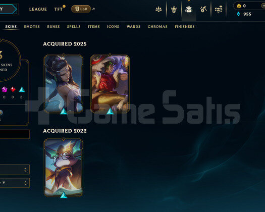 EUW Unranked | 3 Kostüm - 42 Hero | LoL Hesap