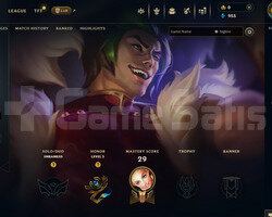 EUW Unranked | 3 Kostüm - 42 Hero | LoL Hesap
