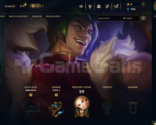 EUW Unranked | 3 Kostüm - 42 Hero | LoL Hesap