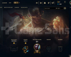EUW Unranked | 3 Kostüm - 38 Hero | LoL Hesap
