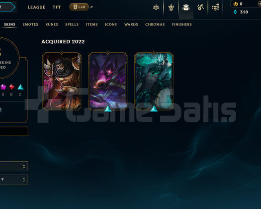 EUW Unranked | 3 Kostüm - 28 Hero | LoL Hesap
