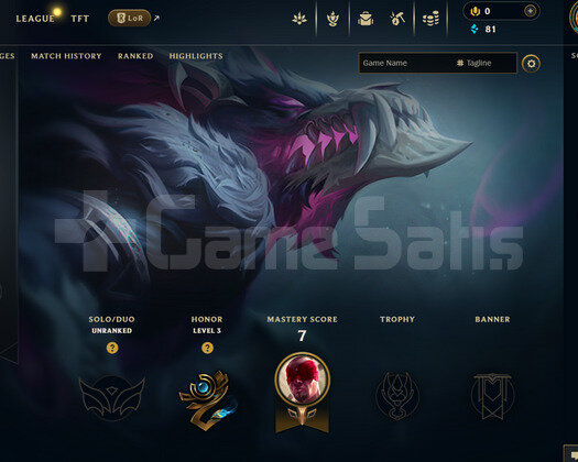 EUW Unranked | 2 Kostüm - 25 Hero | Dereceli Hazır