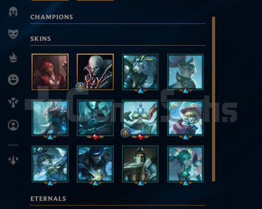 EUW Gold 4 | 10 Kostüm - 46 Hero | LoL Hesap