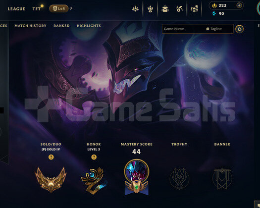 EUW Gold 4 | 10 Kostüm - 46 Hero | LoL Hesap