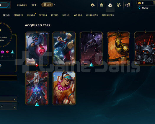 TR Unranked | 7 Kostüm - 24 Hero | LoL Hesap