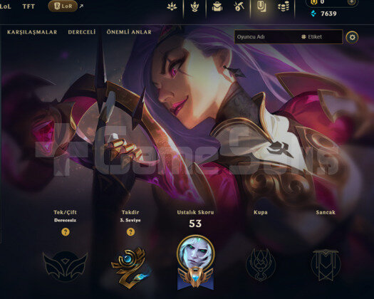 ELLE KASILMIŞ / GEÇEN SEZON PLAT / 52 LEVEL