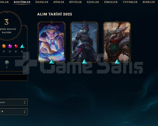 TR Unranked | 3 Kostüm - 24 Hero | LoL