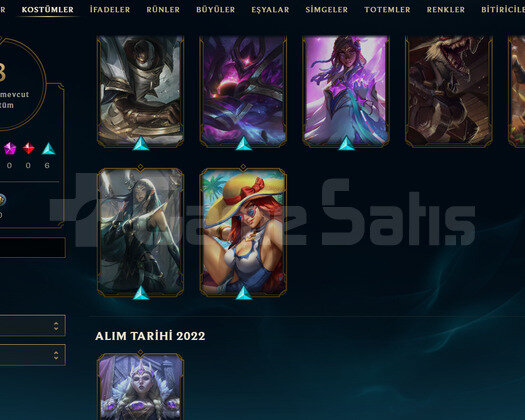 TR Unranked | 8 Kostüm - 27 Hero | LoL