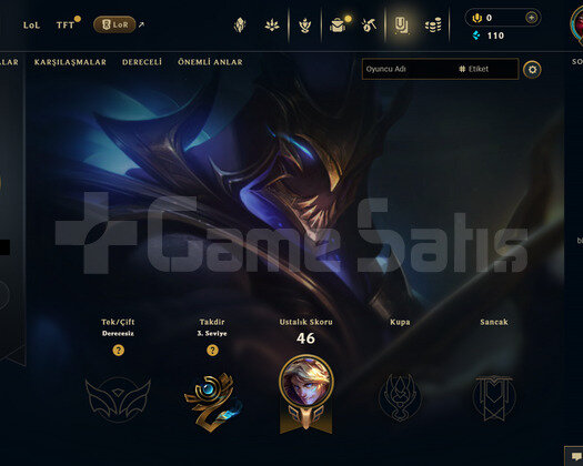 TR Unranked | 4 Kostüm - 38 Hero | LoL