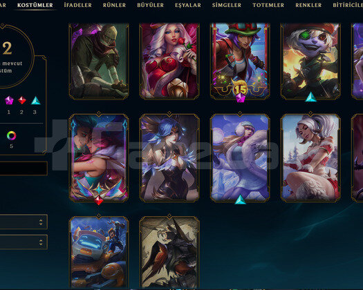 EUW Silver 1 | 12 Kostüm - 34 Hero | RANKED READY!