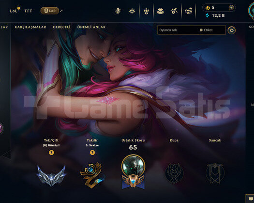 EUW Silver 1 | 12 Kostüm - 34 Hero | RANKED READY!