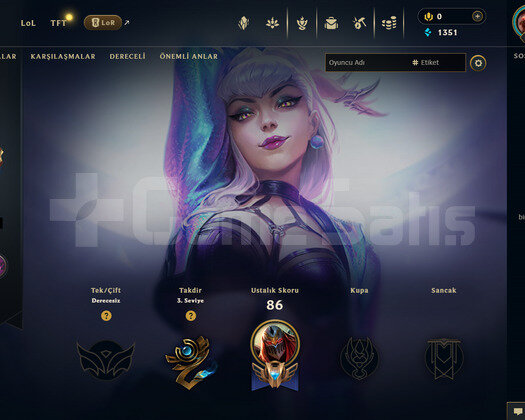 EUW Unranked | 6 Kostüm - 34 Hero | RANKED READY!