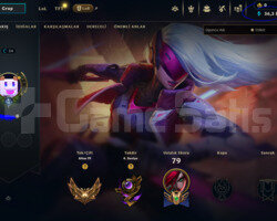 EUW PLATİN 2 MMR HANDMADE 36K M.Ö G4 ACC!! +38LP