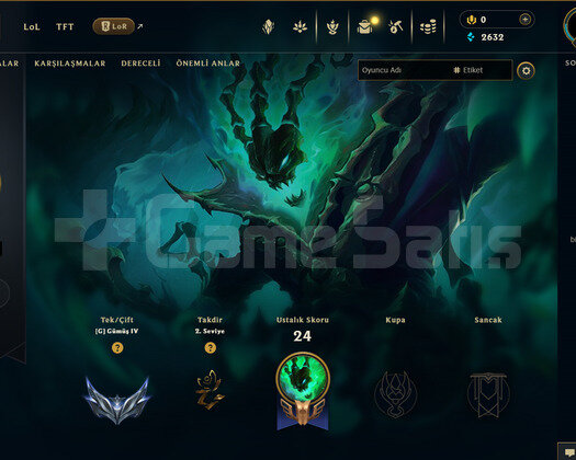 EUW Silver 4 | 6 Kostüm - 33 Hero | LoL
