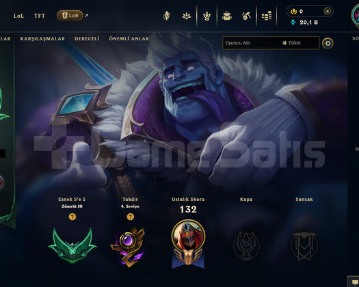 TR Silver 2 | 5 Kostüm - 13 Hero | RANKED READY!