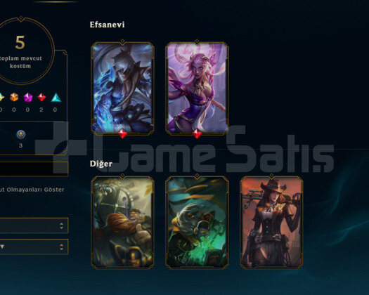 EUW Z2 MMR KATA SIRALAMA HANDMADE P2 ACC +30LP