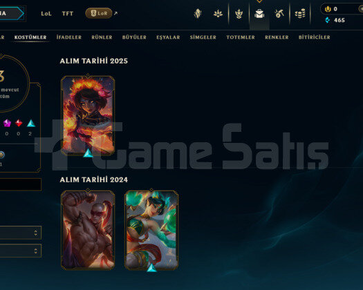 TR FLEX GOLD 3 / SOLOQ SİLVER 2 / 3 KOSTÜM