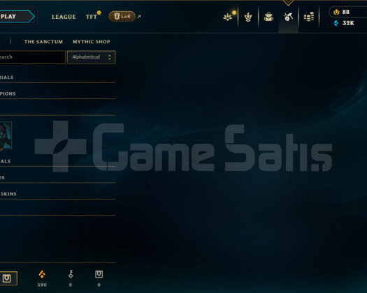 fresh 62 lvl 250 lp elosu iyi acc