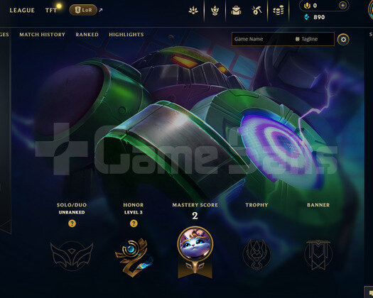 EUW Unranked | 1 Kostüm - 22 Hero | Dereceli Hazır