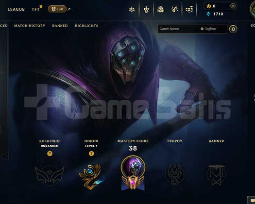 EUW Unranked | 44 Hero - 3 İade Hakkı | LoL Hesap