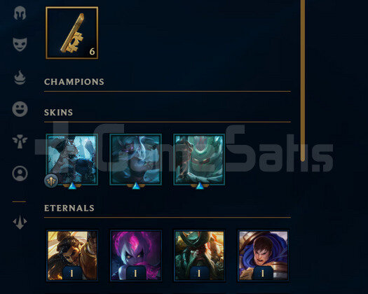 EUW Unranked | 6 Kostüm - 43 Hero | LoL Hesap