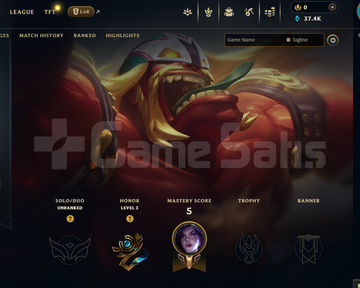 EUW Unranked | 3 Kostüm - 46K Mö | LoL Hesap