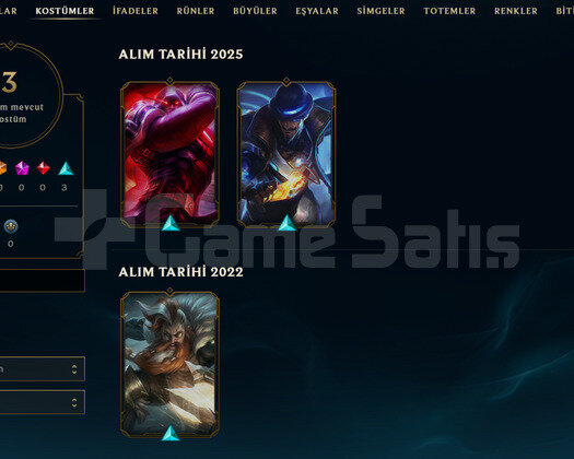 TR Unranked | 1 Kostüm - 20 Hero | LoL