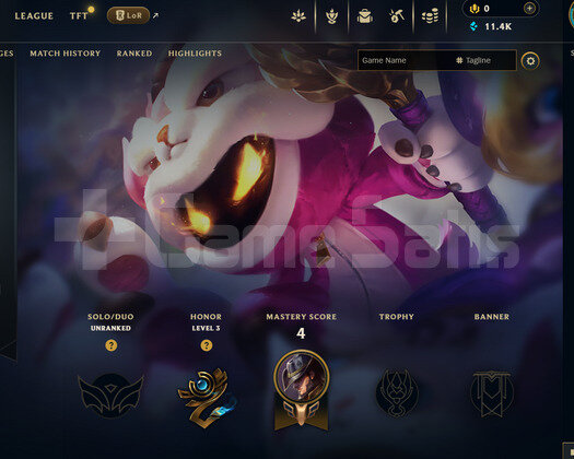 TR Unranked | 6 Kostüm - 11K Mö | LoL Hesap