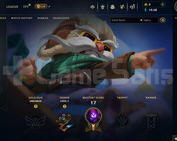 TR Unranked | 3 Kostüm - 10K Mö | LoL Hesap