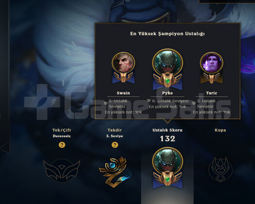 TR UNRANKED SUP ADC MAİN 8SKIN 47HERO MAİL DEĞİŞEN